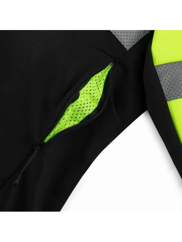 Kilpi Pánska softshellová bunda na bicykel Kilpi NERETO-M Čierna