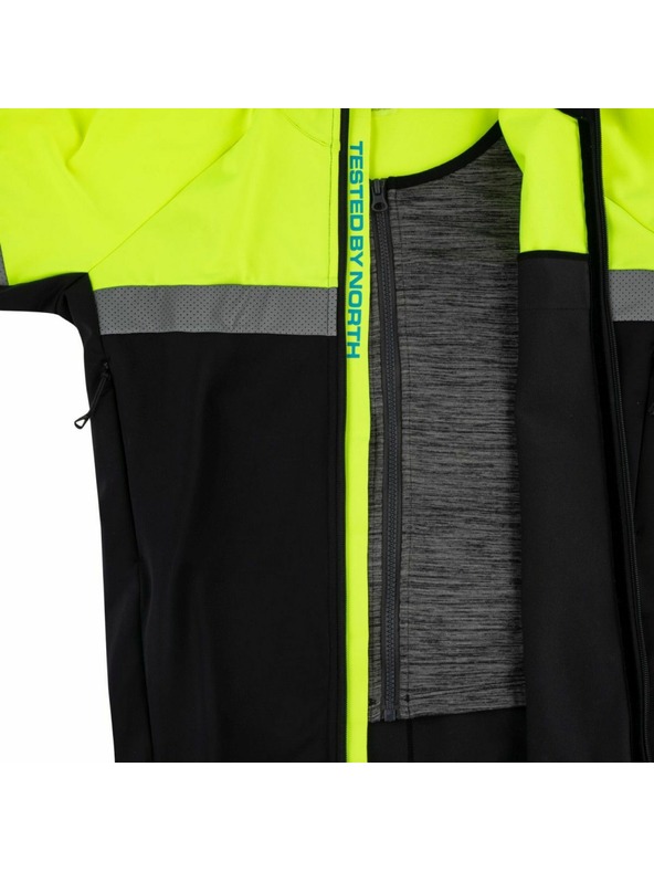 Kilpi Pánska softshellová bunda na bicykel Kilpi NERETO-M Čierna