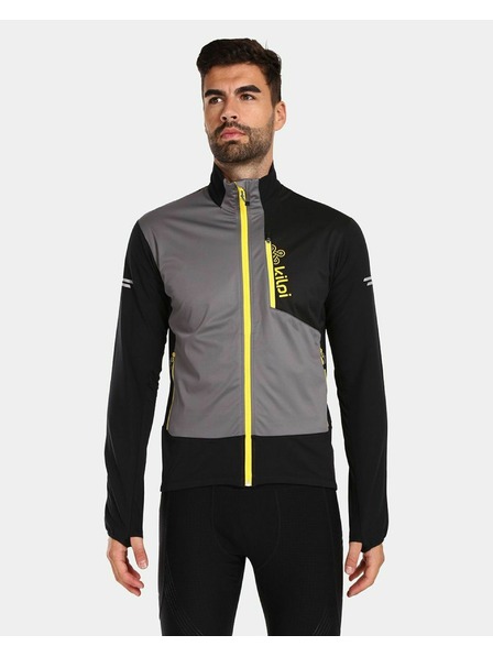 Kilpi Pánska bežecká bunda Kilpi NORDIM-M Šedá