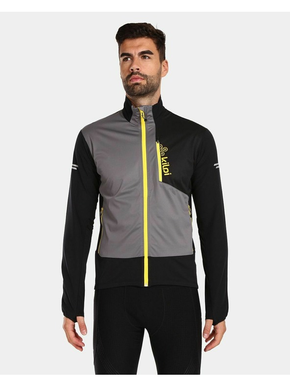 Kilpi Pánska bežecká bunda Kilpi NORDIM-M Šedá