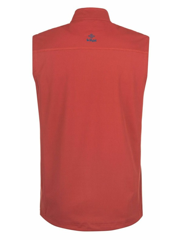 Kilpi Pánska outdoorová vesta Kilpi TOFANO-M Tmavočervená