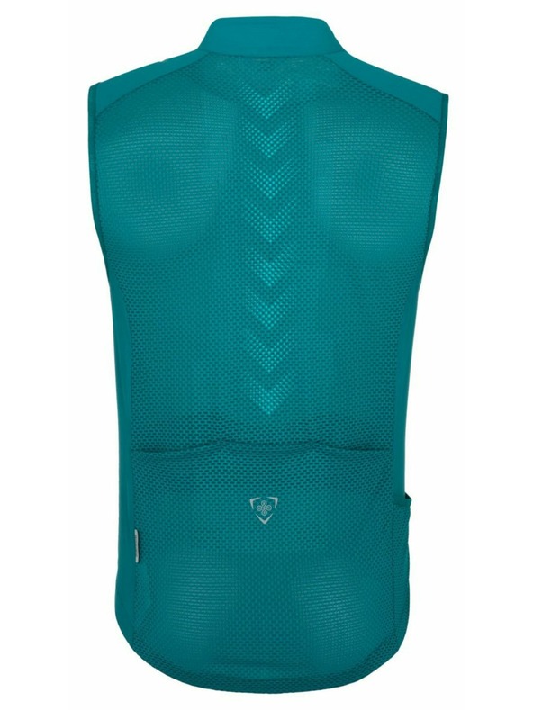 Kilpi Pánska cyklistická vesta Kilpi FLOW-M Tyrkysová