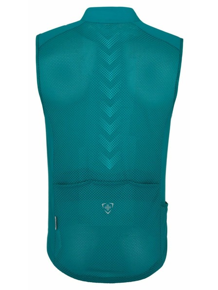 Kilpi Pánska cyklistická vesta Kilpi FLOW-M Tyrkysová