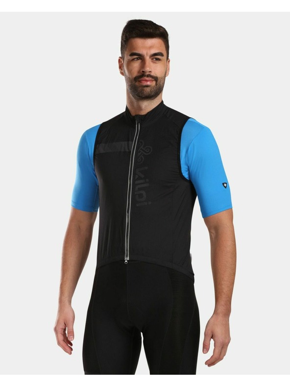 Kilpi Pánska vetruodolná vesta Kilpi FLOW-M Čierna