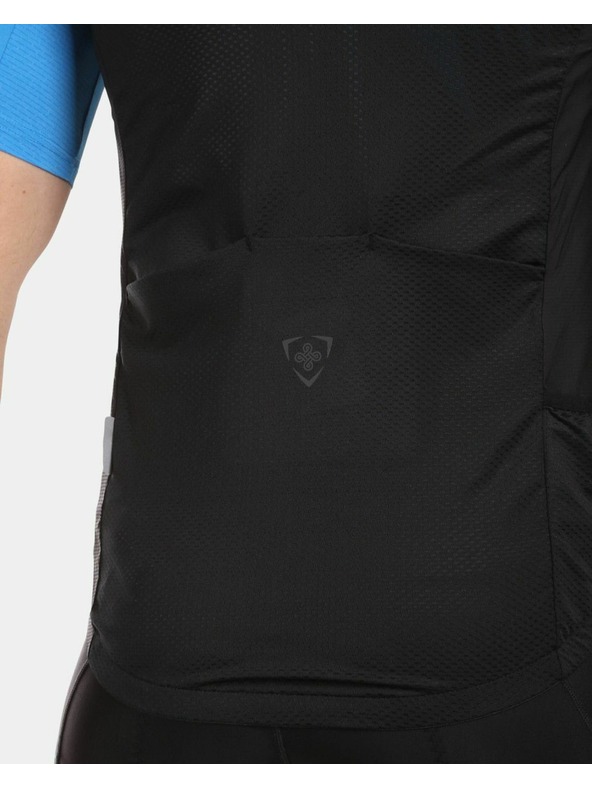 Kilpi Pánska vetruodolná vesta Kilpi FLOW-M Čierna