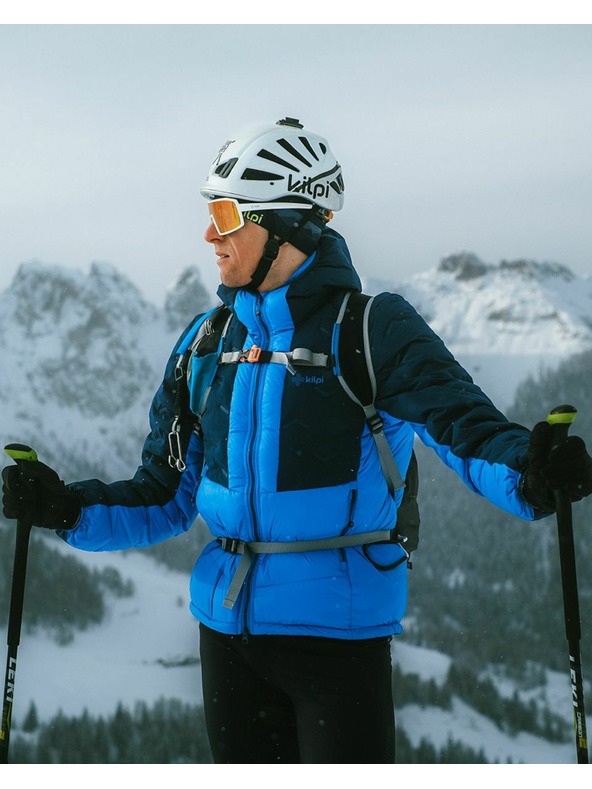 Kilpi Pánska zateplená bunda Kilpi TEVERY-M Modrá