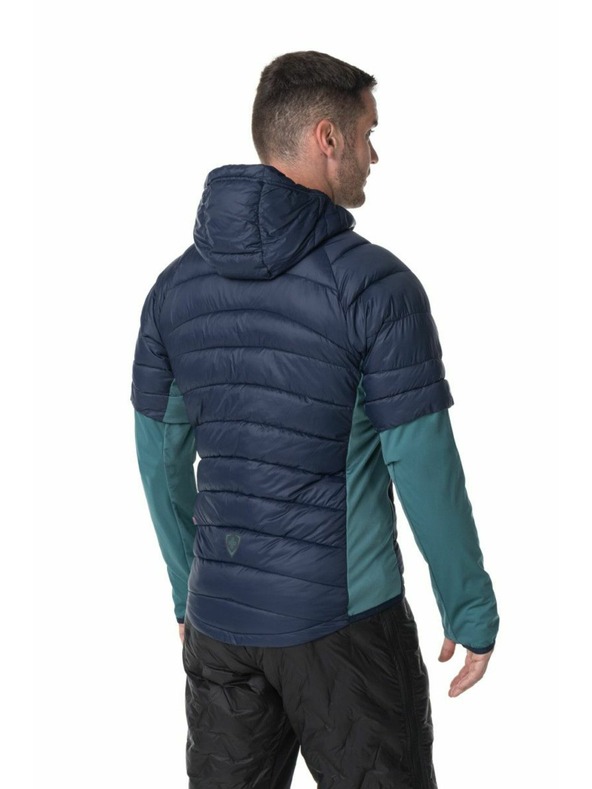 Kilpi Pánska zateplená športová bunda Kilpi VERONS-M Tmavo zelená