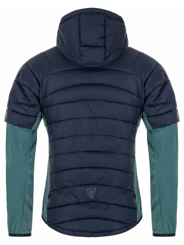 Kilpi Pánska zateplená športová bunda Kilpi VERONS-M Tmavo zelená