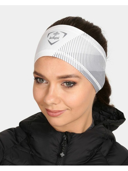 Kilpi Unisex bežecká čelenka Kilpi BRILLIANS-U Biela