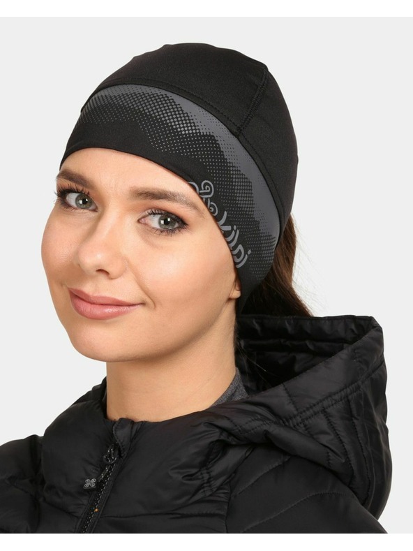 Kilpi Bežecká čiapka Kilpi TAIL-U Čierna