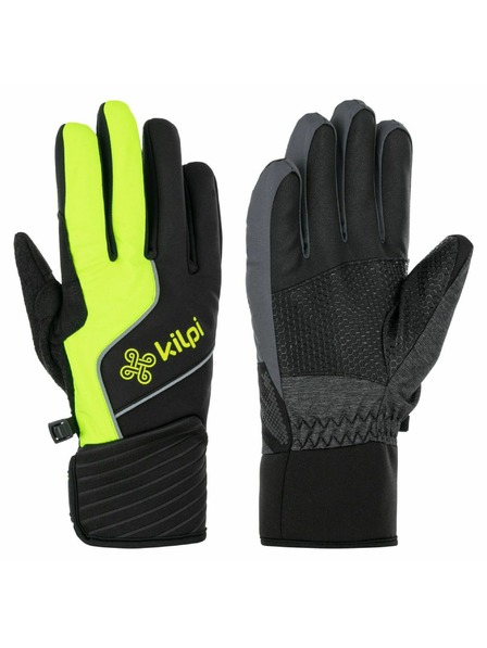 Kilpi Softshellové rukavice Kilpi ROT-U Žltá