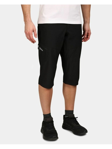 Kilpi Pánske outdoorové 3/4 nohavice Kilpi OTARA-M Čierna