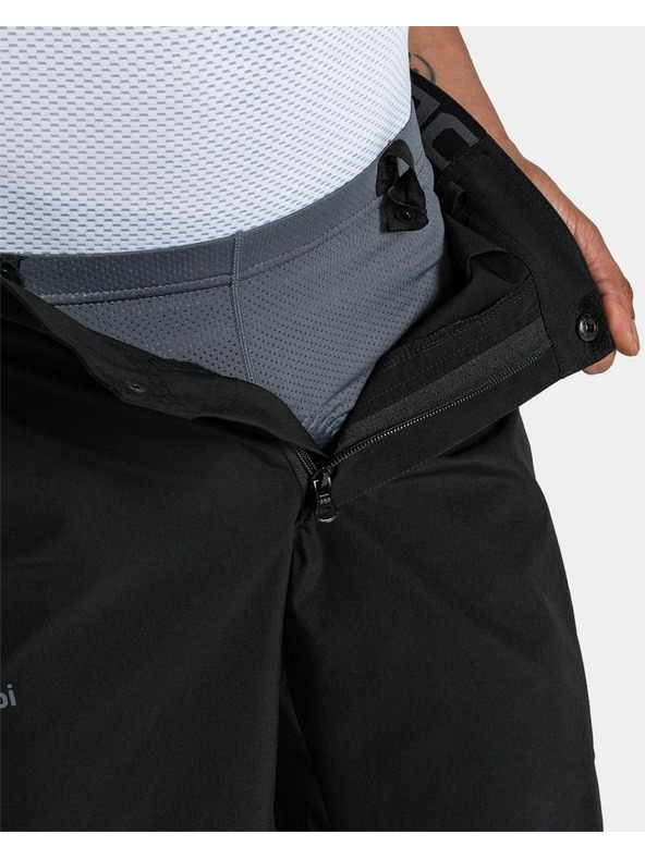 Kilpi Pánske cyklo kraťasy Kilpi TRACKEE-M Čierna