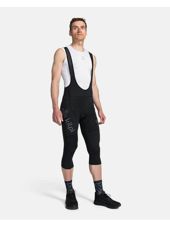 Kilpi Pánske 3/4 cyklistické legíny Kilpi ARENAL-M Čierna