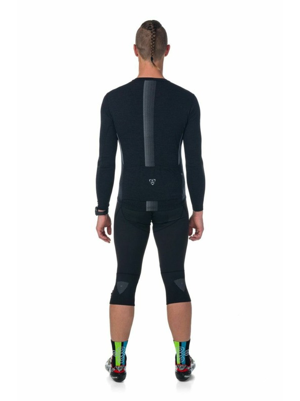 Kilpi Pánske 3/4 cyklistické legíny Kilpi ARENAL-M Čierna