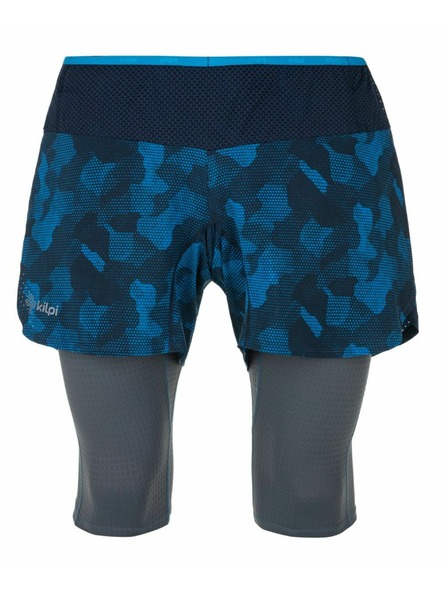 Kilpi Pánske bežecké šortky 2 v 1 Kilpi BERGEN-M Tmavomodrá