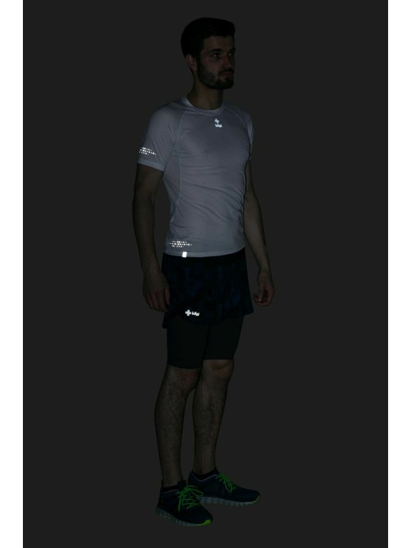 Kilpi Pánske bežecké šortky 2 v 1 Kilpi BERGEN-M Tmavomodrá