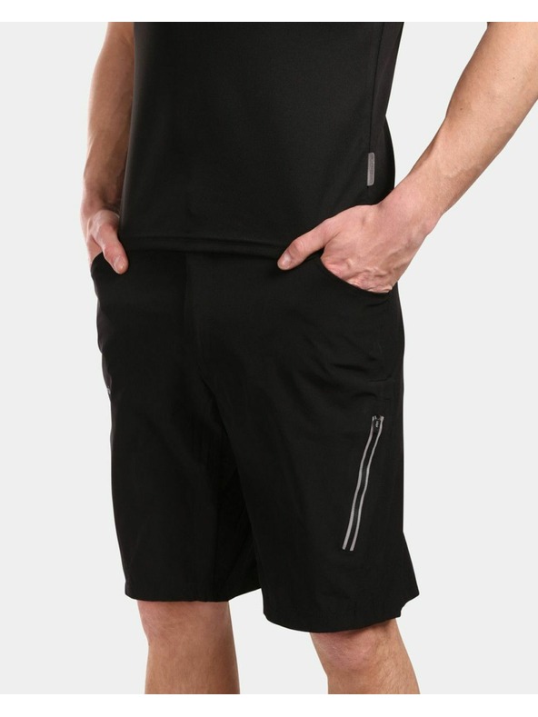 Kilpi Pánske cyklistické kraťasy Kilpi TRACKEE-M Čierna