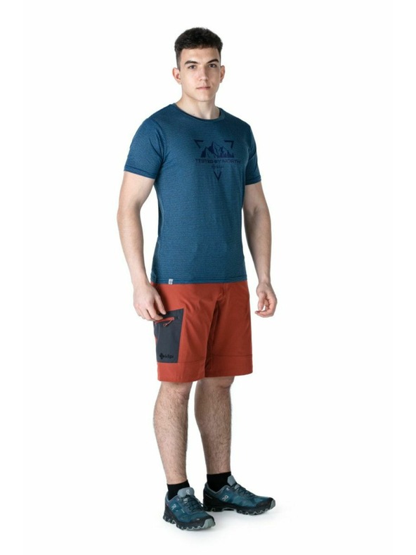 Kilpi Pánske outdoorové kraťasy Kilpi JOSEPH-M Tyrkysová