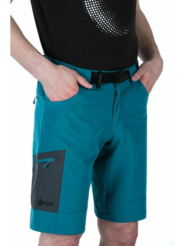 Kilpi Pánske outdoorové kraťasy Kilpi JOSEPH-M Tyrkysová
