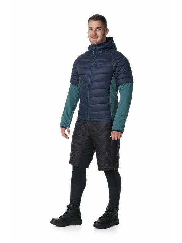 Kilpi Pánske zateplené krátke nohavice Kilpi FANCY-M Čierna