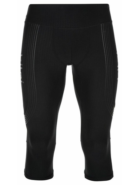 Kilpi Pánske bežecké 3/4 legíny Kilpi TERRY-M Čierna