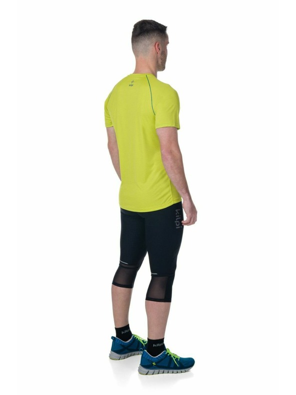 Kilpi Pánske bežecké 3/4 legíny Kilpi TERRY-M Čierna