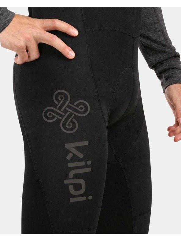 Kilpi Pánske cyklistické legíny Kilpi MOVI-M Čierna