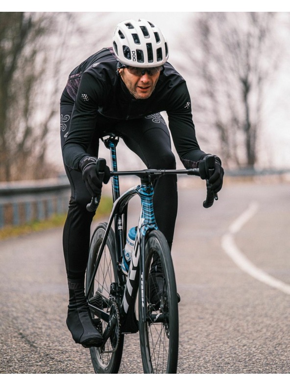 Kilpi Pánske cyklistické legíny Kilpi VALLEY-M Čierna