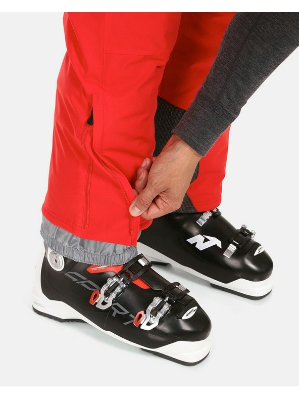 Kilpi Pánske lyžiarske nohavice Kilpi MIMAS-M Červená