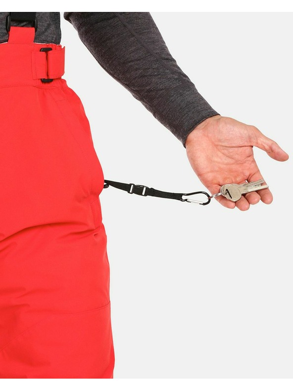 Kilpi Pánske lyžiarske nohavice Kilpi MIMAS-M Červená