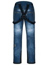 Kilpi Pánske softshellové lyžiarske nohavice Kilpi JEANSO-M Dark Blue