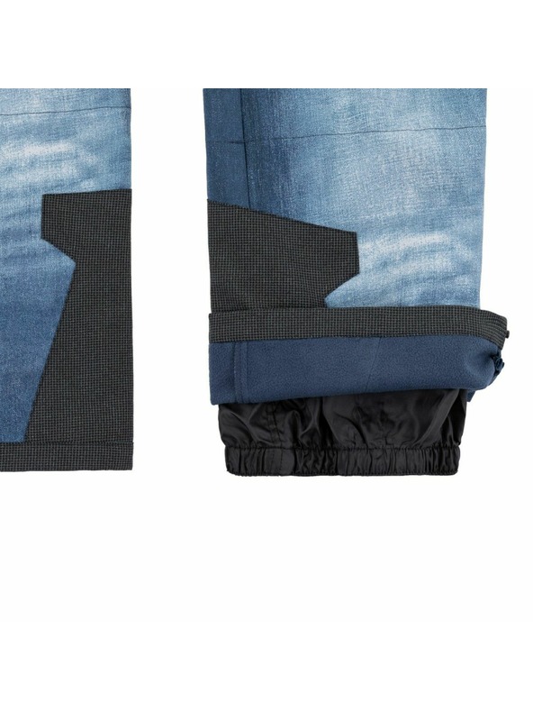 Kilpi Pánske softshellové lyžiarske nohavice Kilpi JEANSO-M Dark Blue