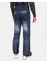 Kilpi Pánske softshellové lyžiarske nohavice Kilpi JEANSO-M Dark Blue