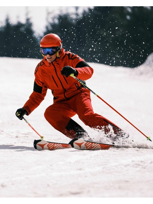 Kilpi Pánske lyžiarske nohavice Kilpi METHONE-M Červená