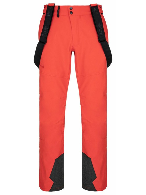 Kilpi Pánske softshellové lyžiarske nohavice Kilpi RHEA-M Červená