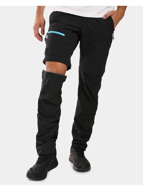 Kilpi Pánske outdoorové odopínateľné nohavice Kilpi HOSIO-M čierna
