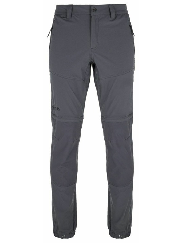Kilpi Pánske outdoorové nohavice Kilpi HOSIO-M Tmavosivá