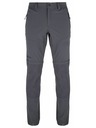 Kilpi Pánske outdoorové nohavice Kilpi HOSIO-M Tmavosivá