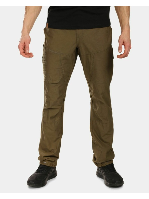 Kilpi Pánske outdoorové nohavice Kilpi JASPER-M Hnedá