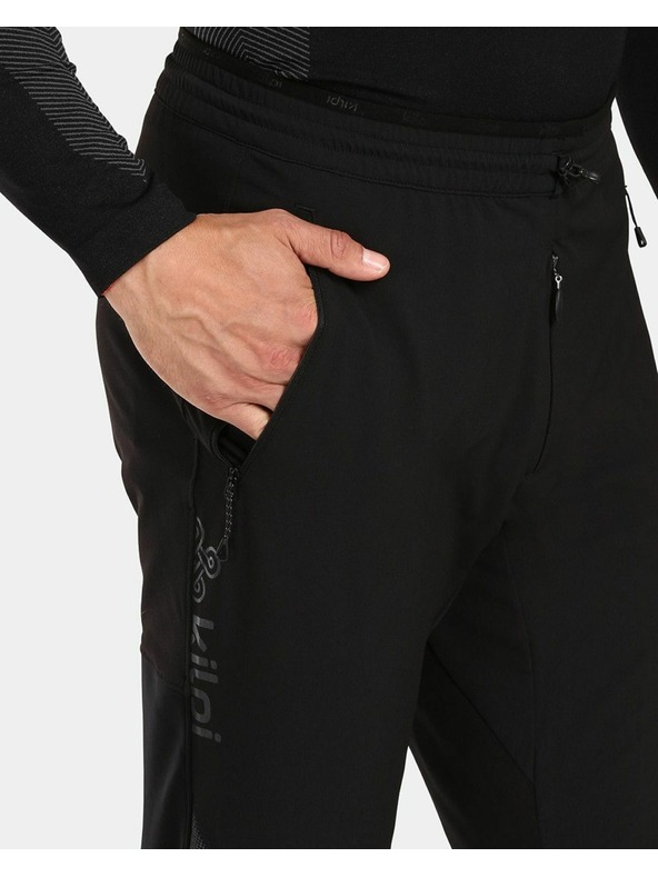 Kilpi Pánske outdoorové nohavice Kilpi NUUK-M Čierna