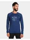 Kilpi Pánske termoprádlo s dlhým rukávom Kilpi MAVORA TOP-M Tmavo modrá