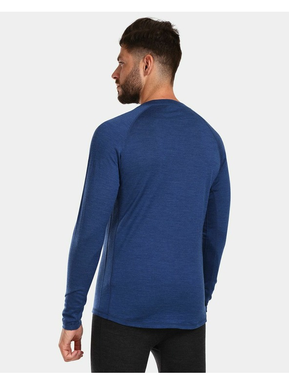 Kilpi Pánske termoprádlo s dlhým rukávom Kilpi MAVORA TOP-M Tmavo modrá