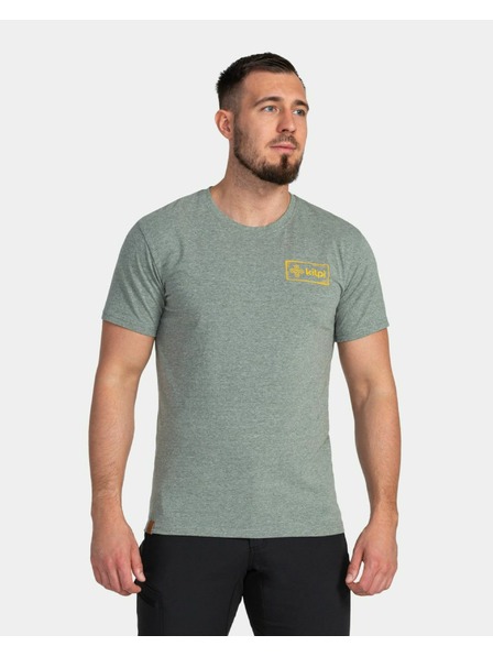 Kilpi Pánske bavlnené tričko Kilpi BANDE-M Tmavozelená