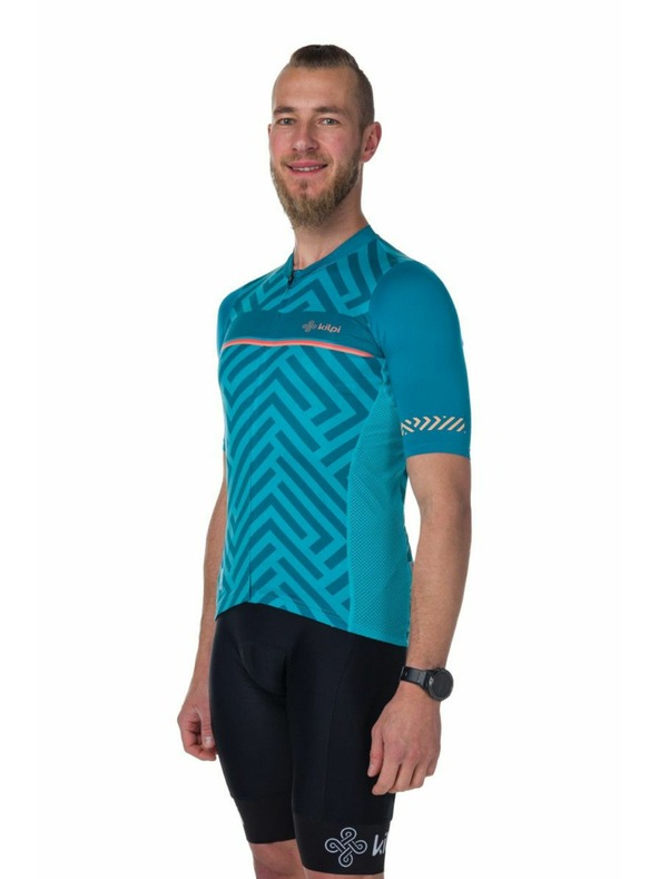 Kilpi Pánsky cyklistický dres Kilpi TINO-M Tyrkysová