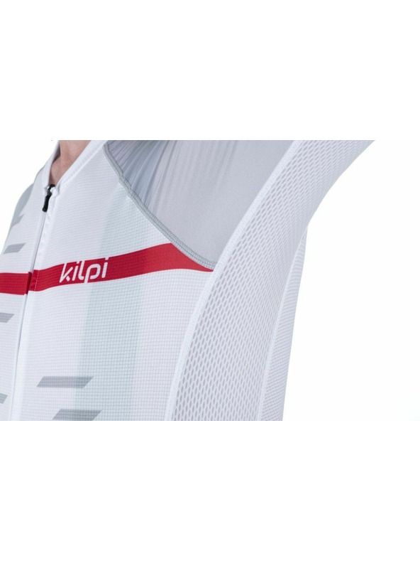 Kilpi Pánsky cyklistický dres Kilpi VENETO-M Biela