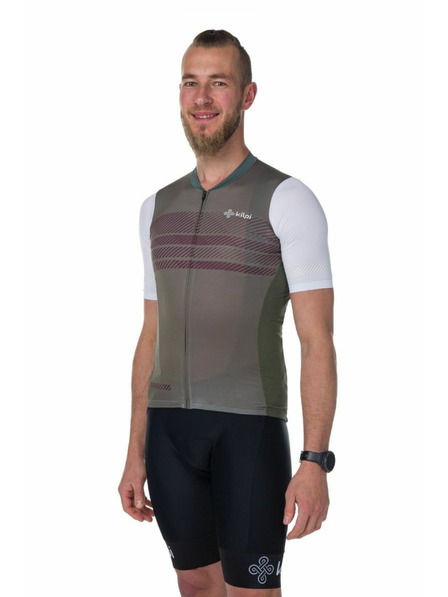 Kilpi Pánsky cyklistický dres Kilpi ALVI-M Khaki