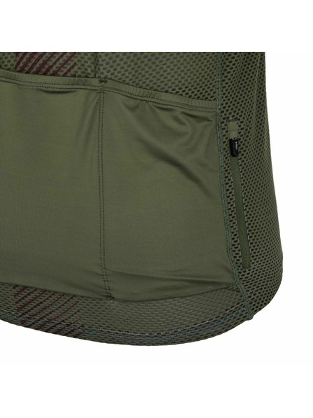 Kilpi Pánsky cyklistický dres Kilpi ALVI-M Khaki