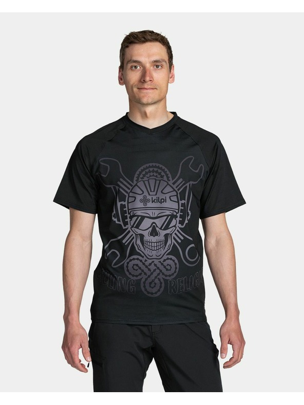 Kilpi Pánsky cyklistický dres Kilpi REMIDO-M Čierna