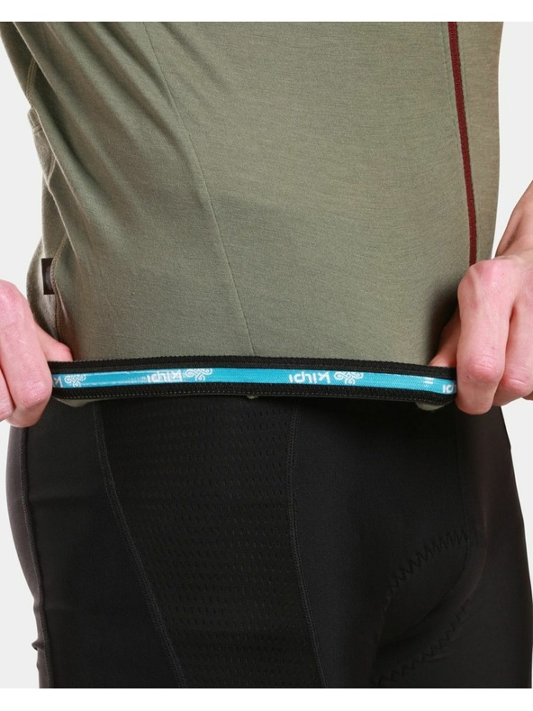 Kilpi Pánsky cyklistický dres z merino vlny Kilpi PETRANA-M Khaki